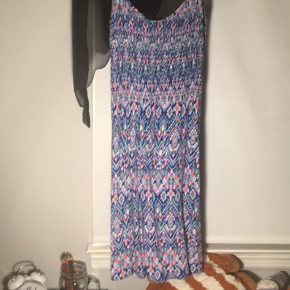 Divided brand dress